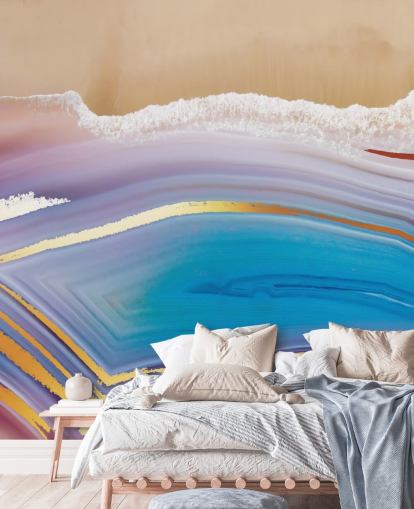 Golden Blue Seascape