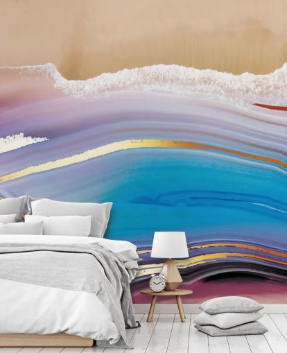 Golden Blue Seascape