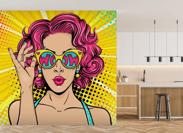 Pop Art Wallpaper & Wall Murals Wallsauce UK
