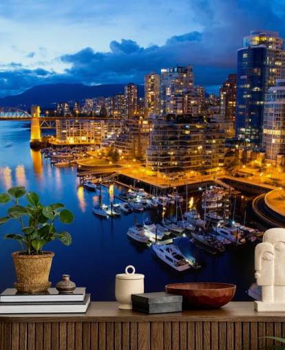 Vancouver di notte Vancouver Wallpaper Vancouver di notte Vancouver Wallpaper