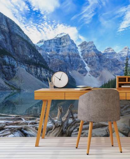 Mountain and Lake Wallpaper