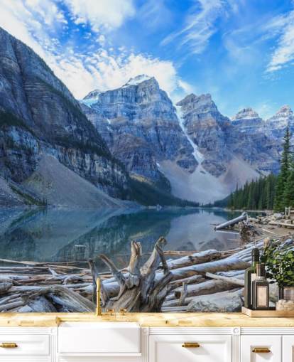 Mountain and Lake Wallpaper