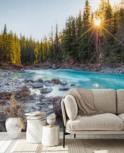 Ponte Natural Montanhas Rochosas canadenses Natural Bridge Wallpaper 