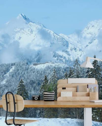 Snowy Mountain Wallpaper