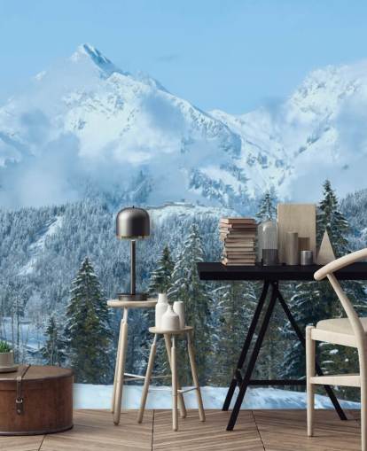 Fondo de pantalla de Snowy Mountain