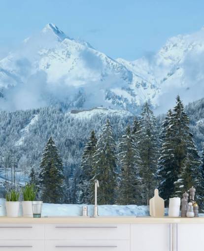 Snowy Mountain Wallpaper Snowy Mountain Wallpaper