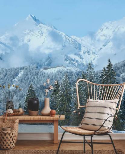 Snowy Mountain Wallpaper