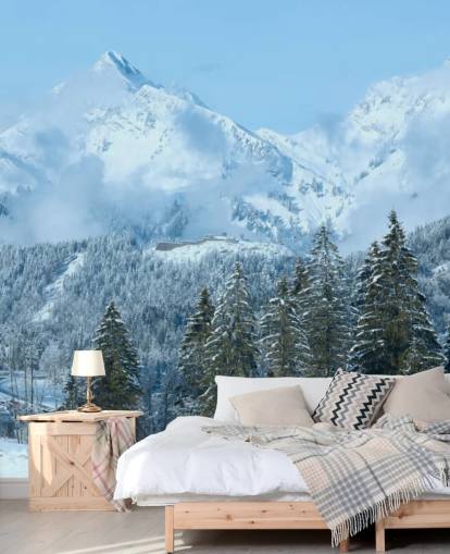 Fondo de pantalla de Snowy Mountain