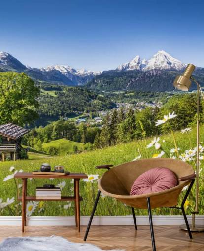 Mountain Alpene Bakgrunn