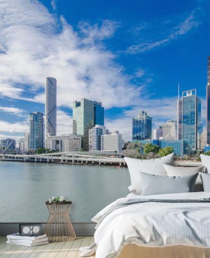 blue and white cloud sky over brisbane wallpaper blue and white cloud sky over brisbane wallpaper