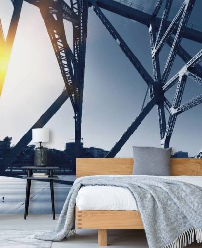 brisbane bridge close up wallpaper