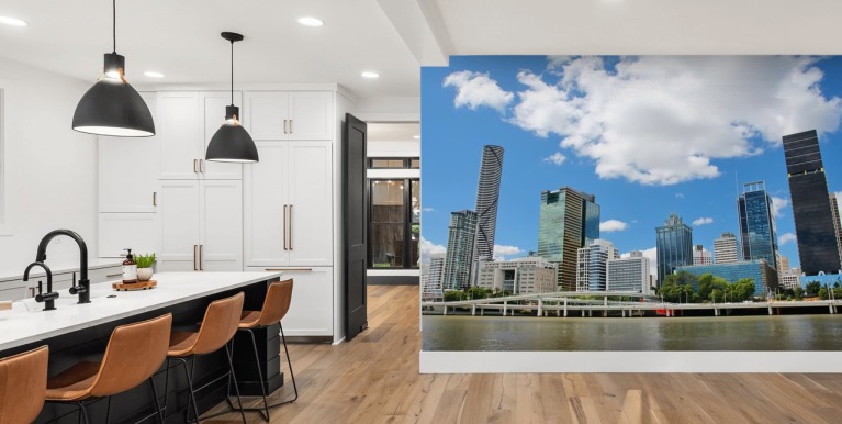 Brisbane Wallpaper & Wall Murals | Wallsauce UK