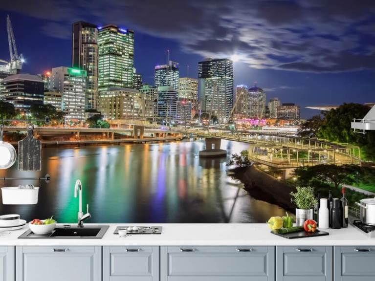 Brisbane Wallpaper & Wall Murals Wallsauce AU