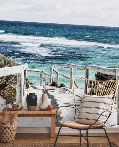 path down to white sanded beach and clear blue waters wallpaper path down to white sanded beach and clear blue waters wallpaper