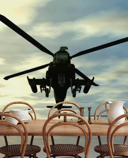 Fondo de pantalla de tres helicópteros