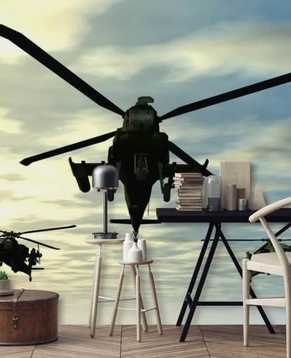 Fondo de pantalla de tres helicópteros