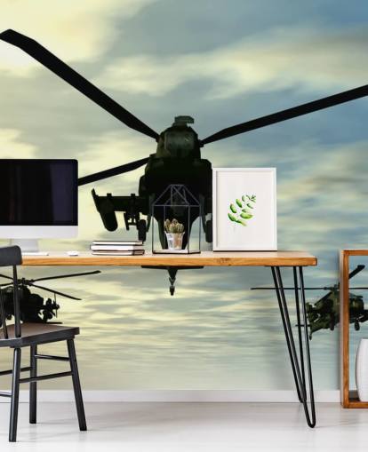 Three Helicopters Wallpaper Three Helicopters Wallpaper