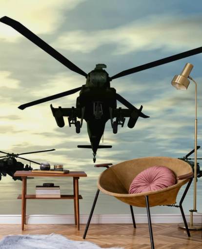 Three Helicopters Wallpaper