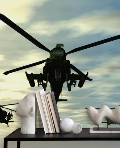 Three Helicopters Wallpaper