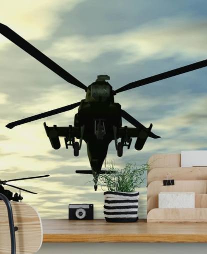 Fondo de pantalla de tres helicópteros