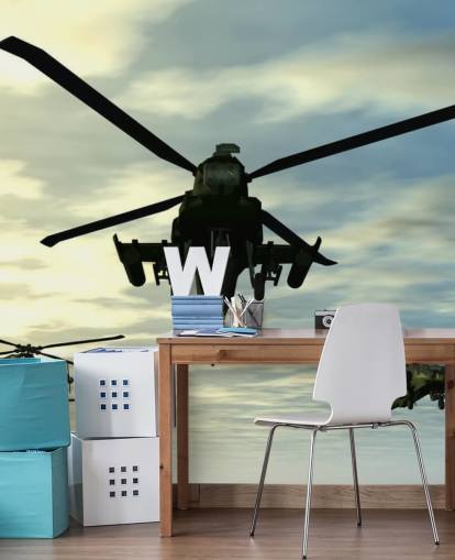 Kolme helikopteria taustakuva