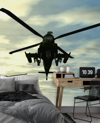 Three Helicopters Wallpaper