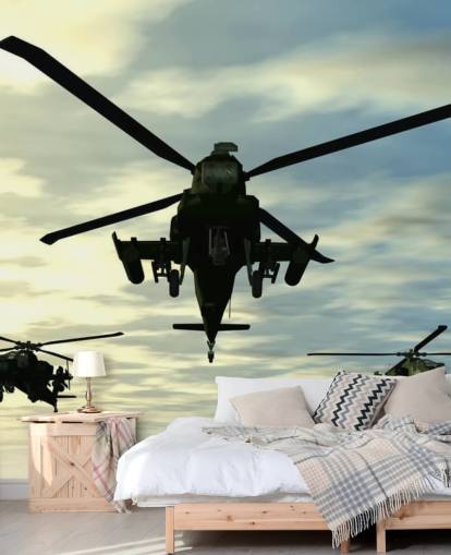 Three Helicopters Wallpaper