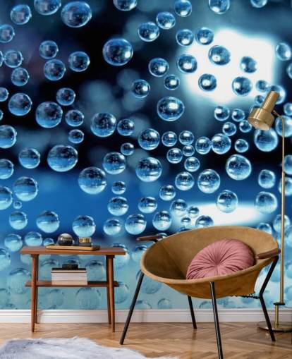 Little Raindrops Wall Mural Little Raindrops Wall Mural