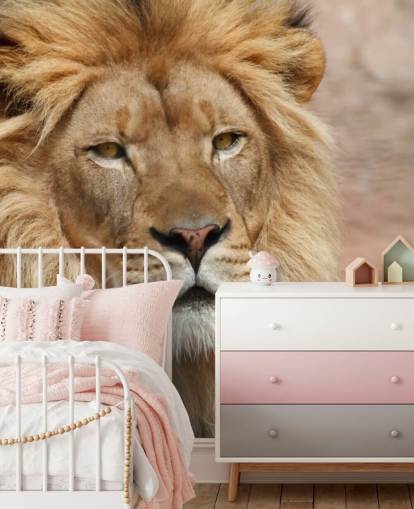 Lion tänkande tapeter