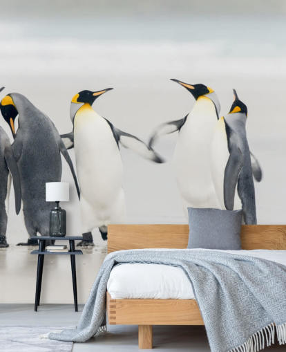 Dancing Penguins Wallpaper