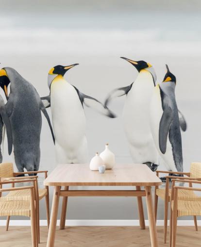 Fondo de pantalla Dancing Penguins