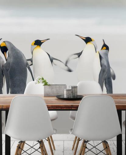 Fondo de pantalla Dancing Penguins