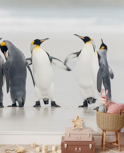 Tanzende Pinguine Tapete