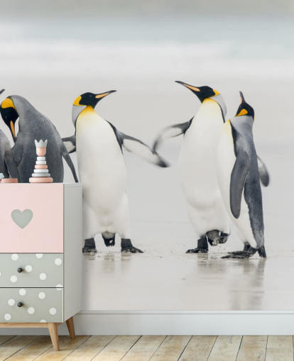 Tanzende Pinguine Tapete