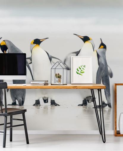 Fondo de pantalla Dancing Penguins