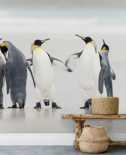 Fondo de pantalla Dancing Penguins