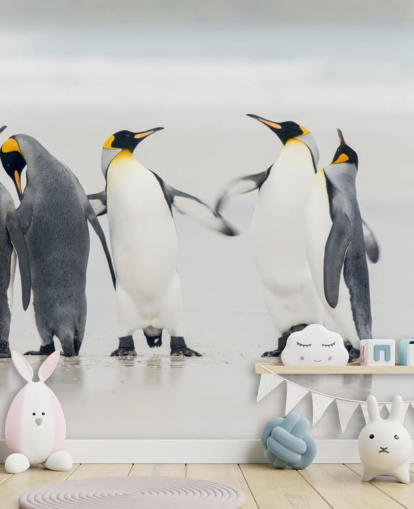 Dancing pingviner Baggrund Dancing pingviner Baggrund