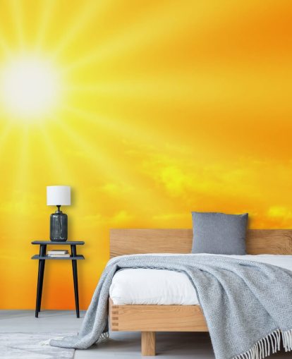 Papel de parede amarelo e laranja