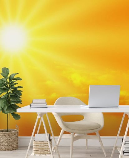 Yellow and Orange Wallpaper