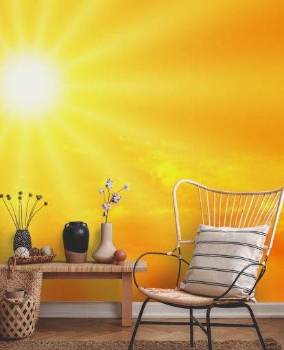 Yellow and Orange Wallpaper