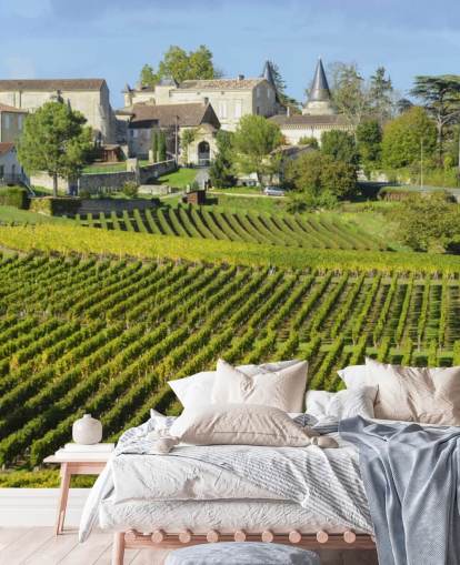 French Vineyard Wall Mural
