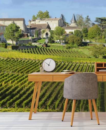 French Vineyard Wall Mural