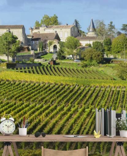 Décoration murale du vignoble français Décoration murale du vignoble français