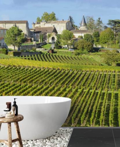 French Vineyard Wall Mural