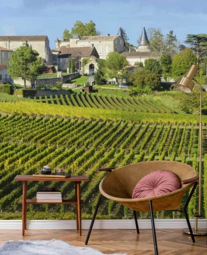 French Vineyard Wall Mural