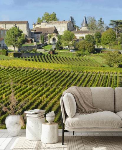 Mural de pared Viñedo francés