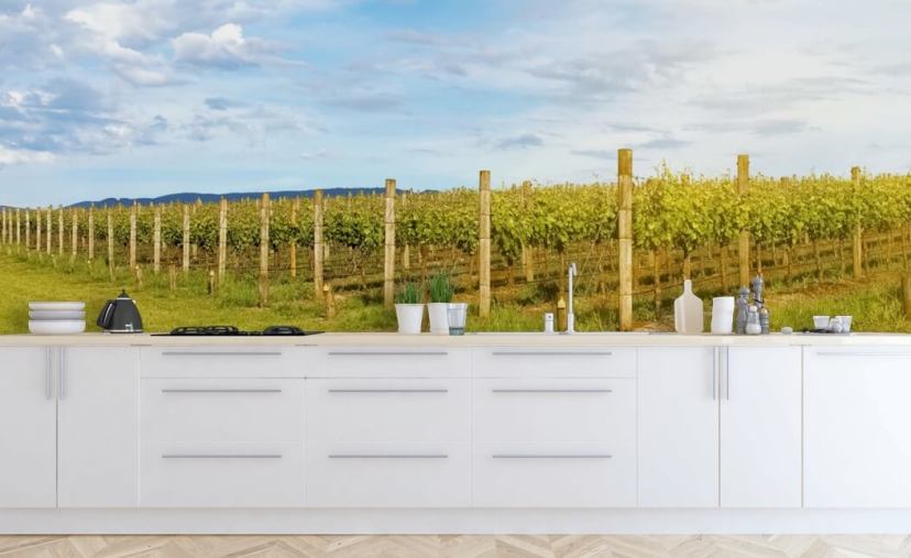Australia Yarra Vineyard Wall Mural