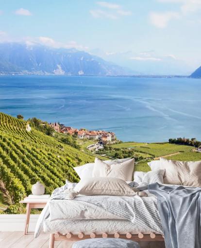 Coastal Vineyard Wall Mural