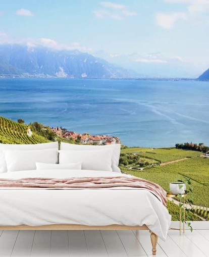 Coastal Vineyard Wall Mural