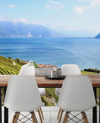 Coastal Vineyard Wall Mural